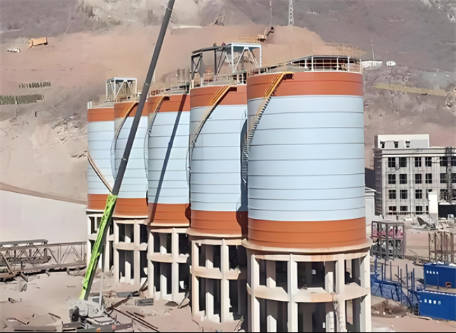 迭部高架钢板仓